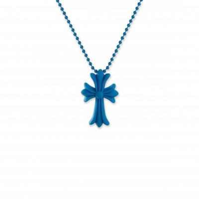 CHROME HEARTS SILICONE CROSS NECKLACE